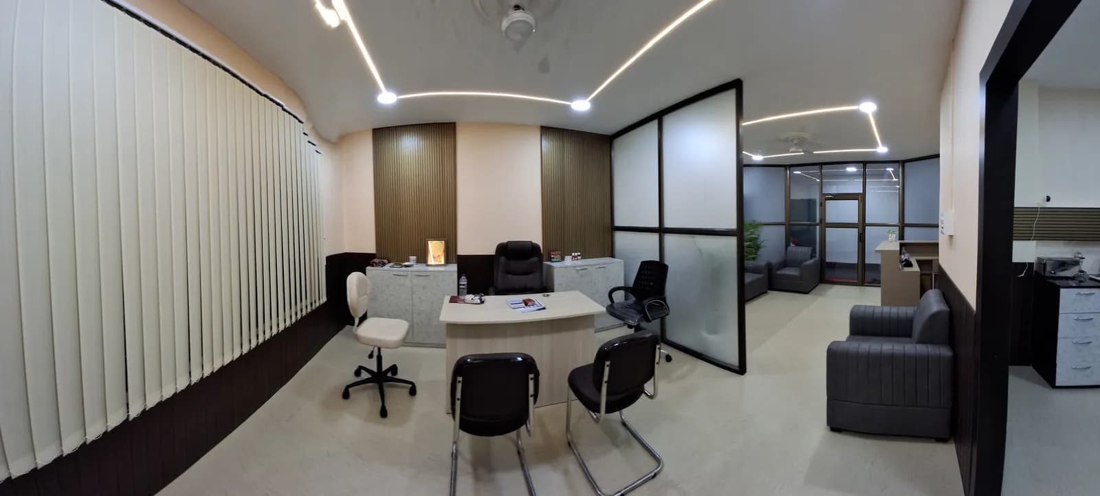 A doctor's private consultation office